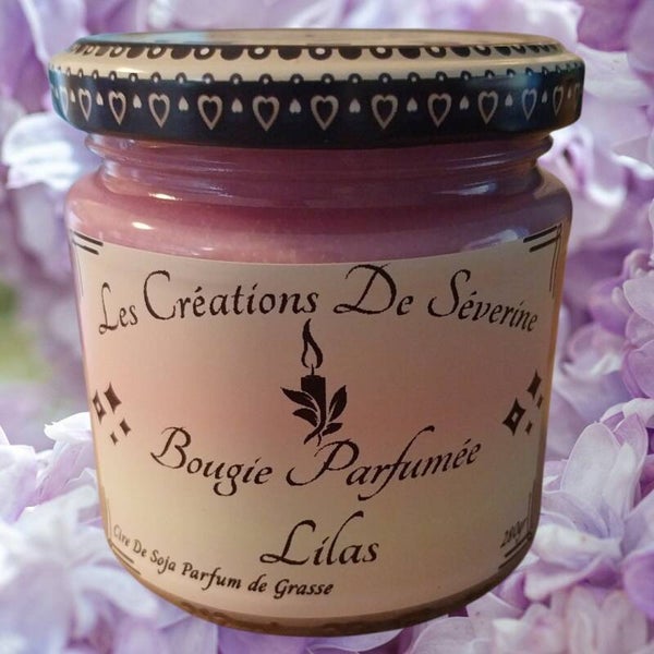 Bougie lilas