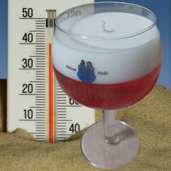 Bougie Bière Ruby