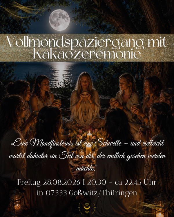 Vollmondspaziergang mit Kakaozeremonie