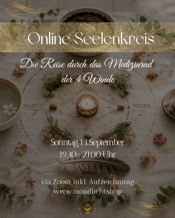 Online Seelenkreis September Medizinrad