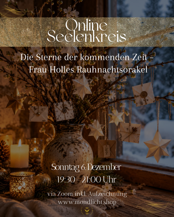 Online Seelenkreis Dezember 2026 - Sterne der kommenden Zeit