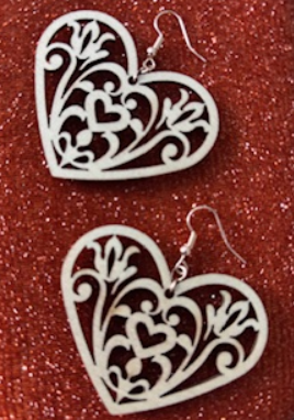 boucles d'oreilles - oreilles  percées