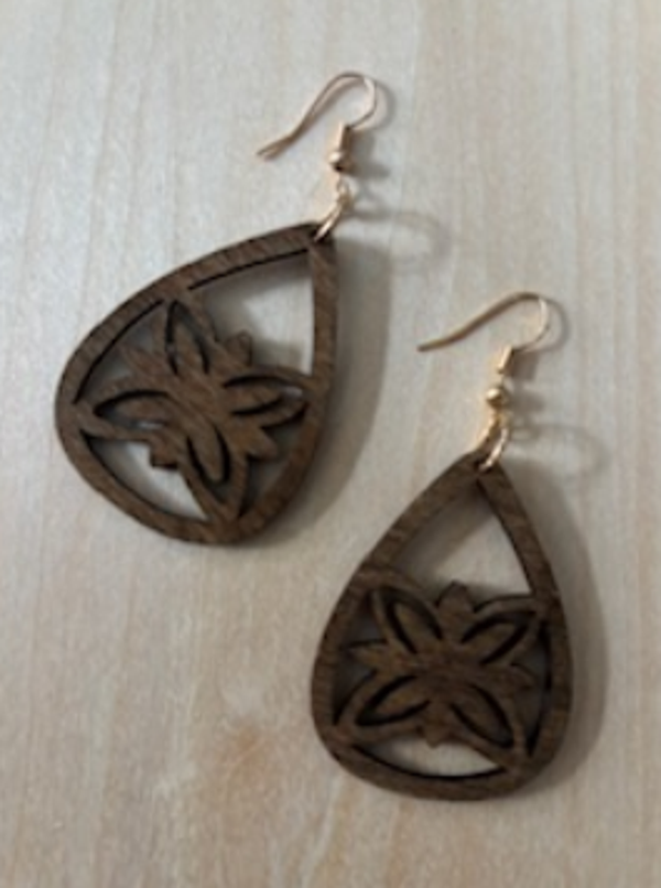 boucles d'oreilles - oreilles  percées
