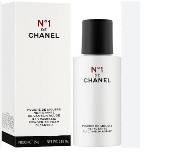 Chanel No.1 De Chanel Mousse nettoyante en poudre à l'extrait de camélia rouge pour visage