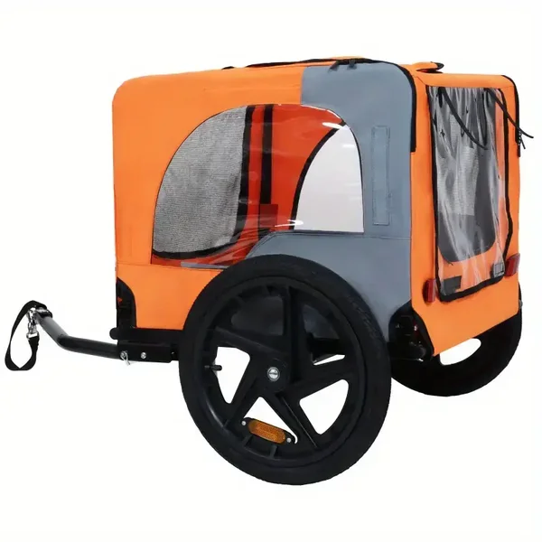 Large pet bicycle trailer