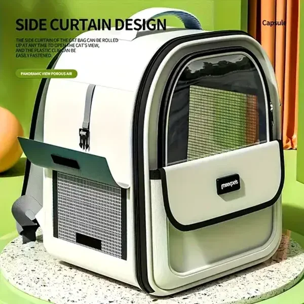 Spacious Pet Travel Backpack – Comfort & Convenience on the Go