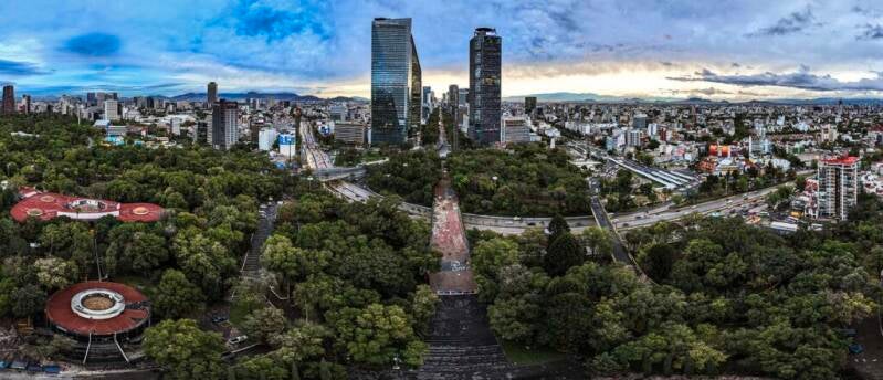 Panorámica Puerta Reforma