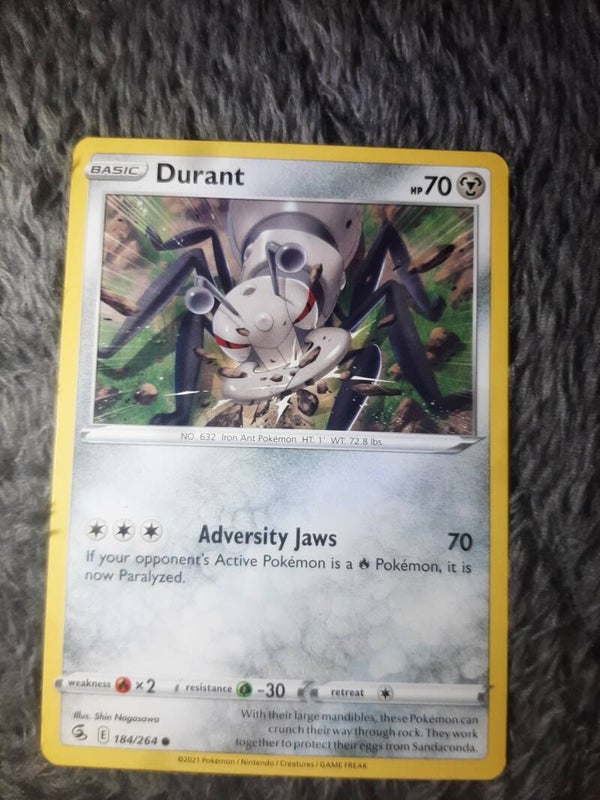 Pokemon - SWSH - Durant -  Fusion Strike - 184/264