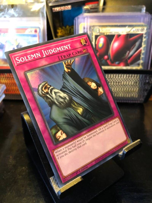 Yu-Gi-Oh! - Rarity Collection 2 - Solemn Judgement - Super Rare - RA02-EN075 - Trap Card