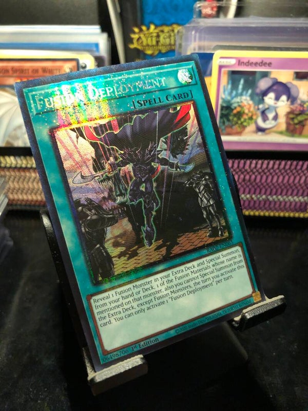Yu-Gi-Oh! - Rarity Collection 2 - Fusion Deployment - Prismatic Collector’s Rare - RA02-EN065 - Spell Card