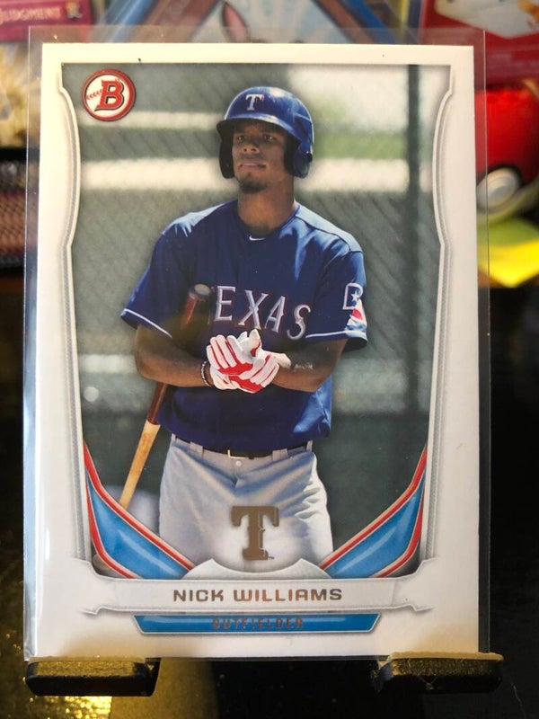 Baseball - 2014 - Nick Williams - Topps Bowman Baseball 2014 - Top Prospect - #TP-70