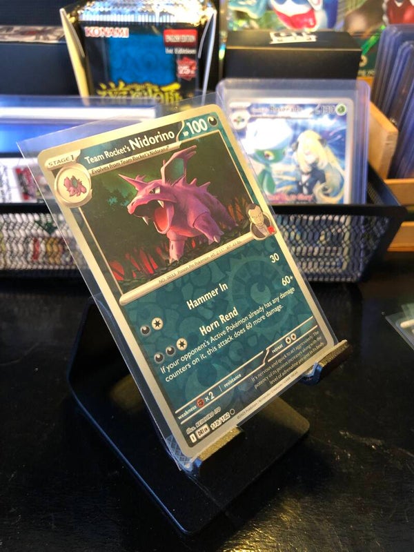 Pokémon - SV - Team Rocket’s Nidorino - Reverse Holo - Destined Rivals