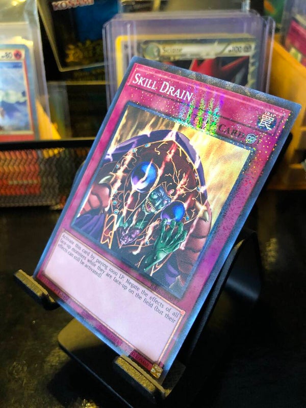 Yu-Gi-Oh! - Rarity Collection 2 - Skill Drain - Prismatic Collector’s Rare - RA02-EN077 - Trap Card