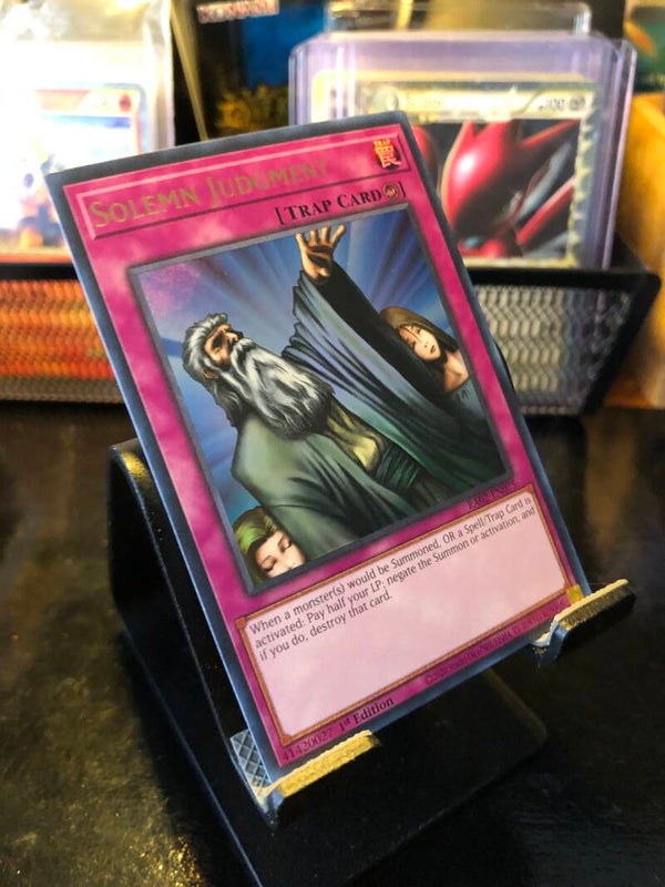 Yu-Gi-Oh! - Rarity Collection 2 - Solemn Judgement - Ultra Rare - RA02-EN075 - Trap Card