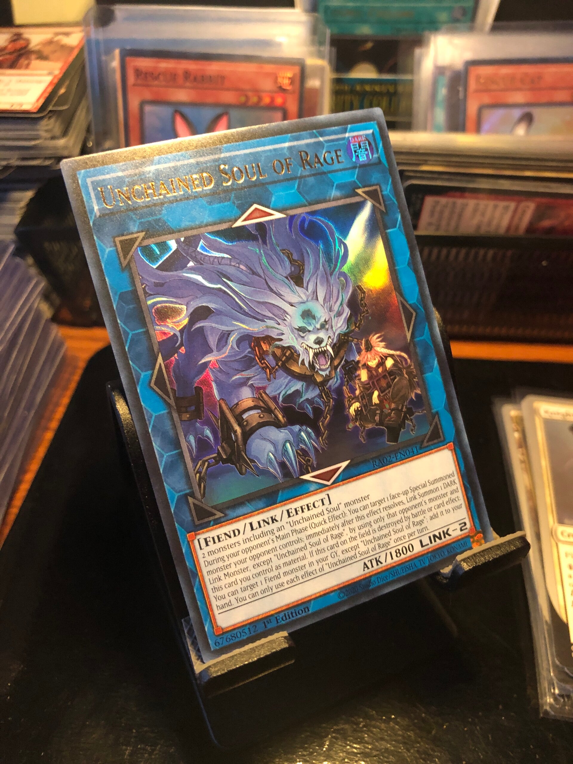 Yu-Gi-Oh! - Rarity Collection 2 - Unchained Soul Of Rage - Ultra Rare - RA02-EN041 - Monster/Link/Effects Card