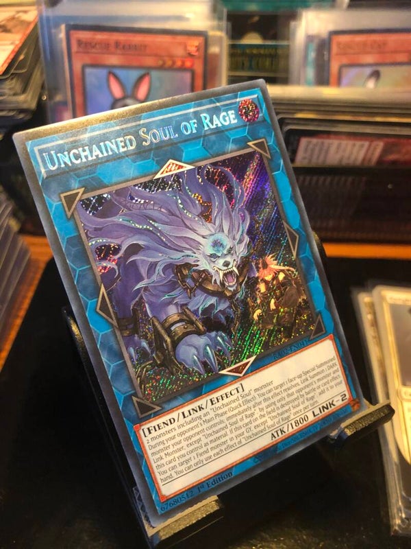 Yu-Gi-Oh! - Rarity Collection 2 - Unchained Soul Of Rage - Secret Rare - RA02-EN041 - Monster/Link/Effects Card
