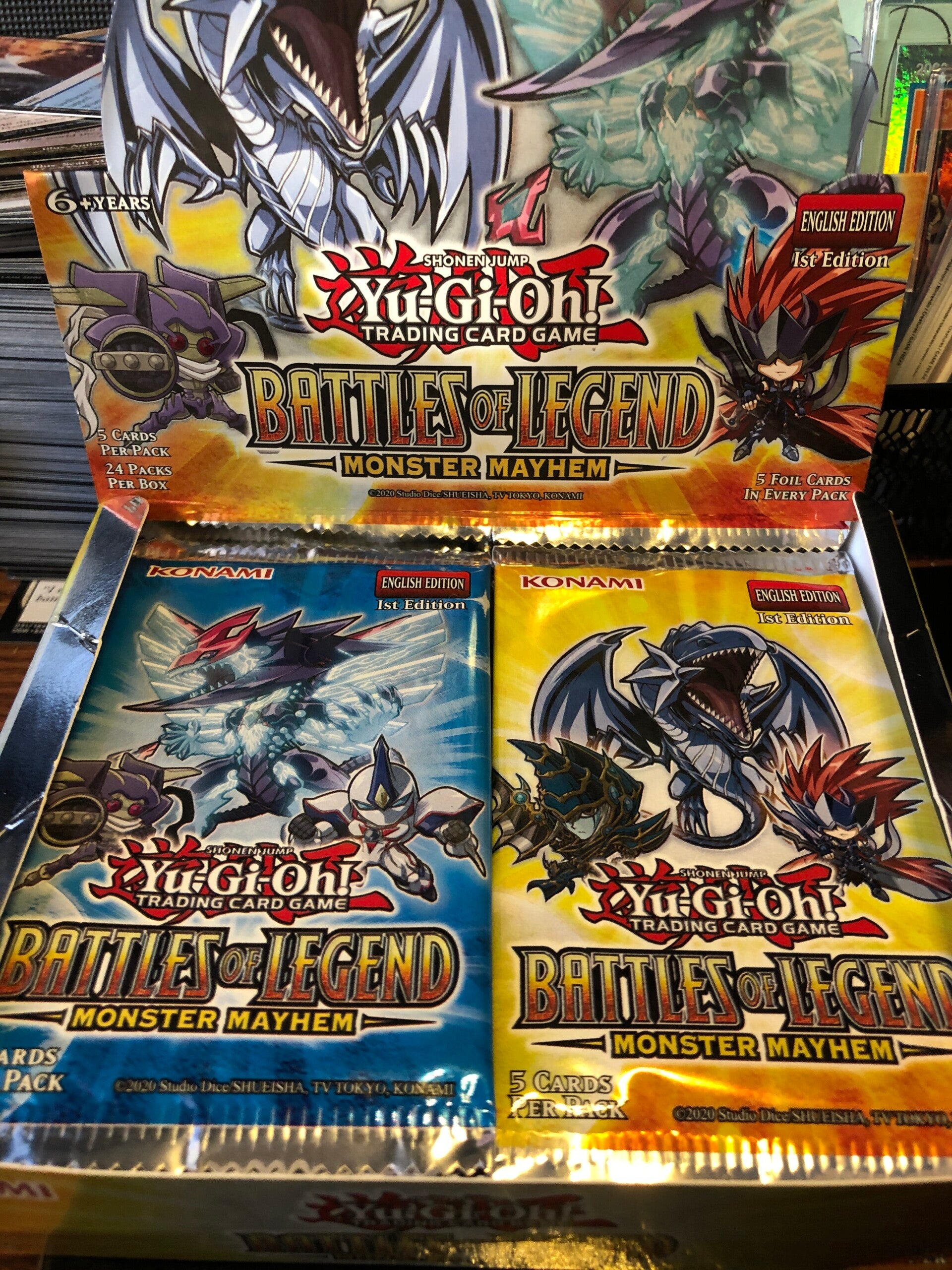 Yu-Gi-Oh! - Battles of Legend: Monster Mayhem - Booster Pack