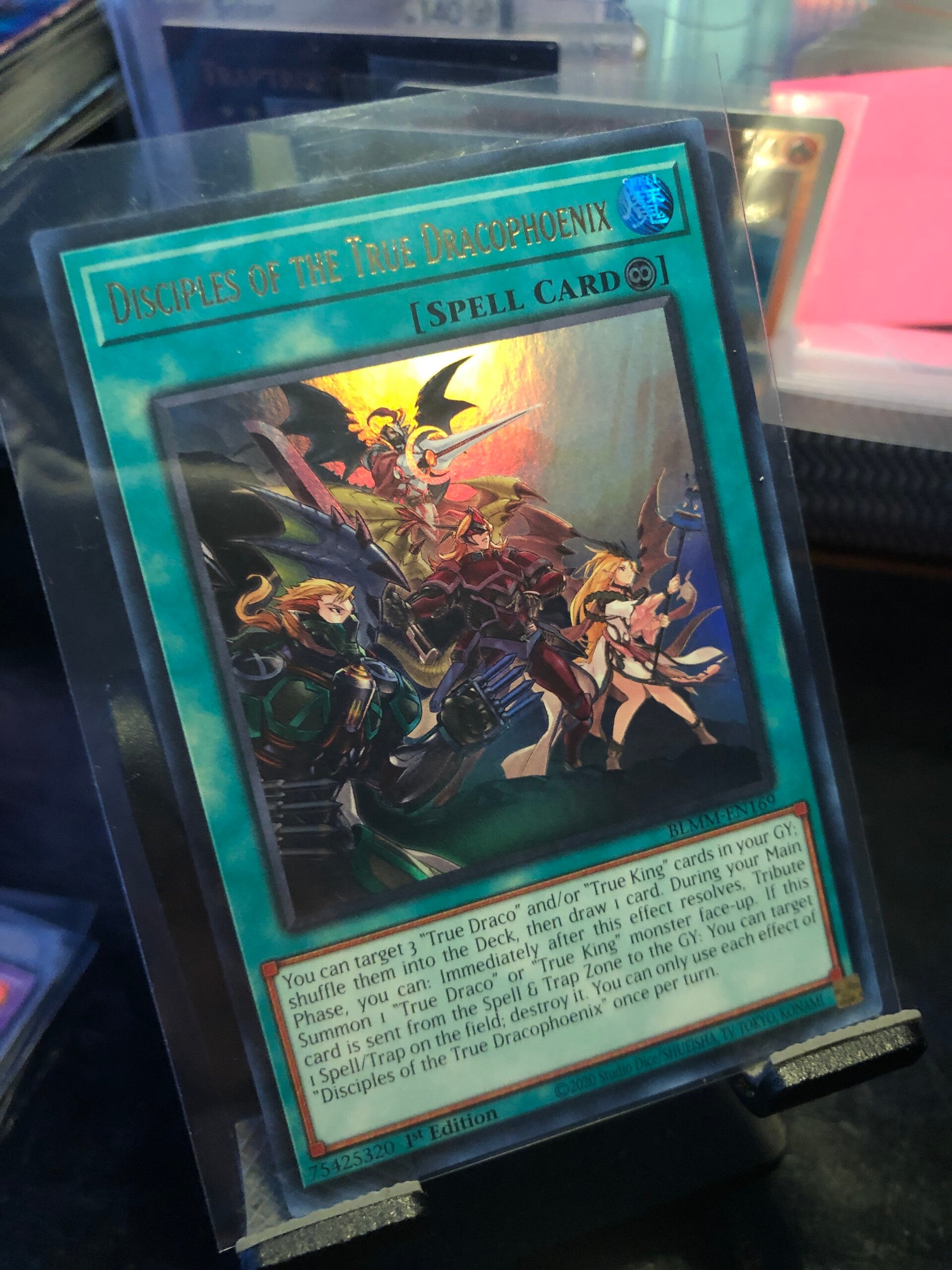 Yu-Gi-Oh! - Battles Of Legend: Monster Mayhem - Disciples of the True Dracophoenix - Ultra Rare - BLMM-EN169 - Spell Card