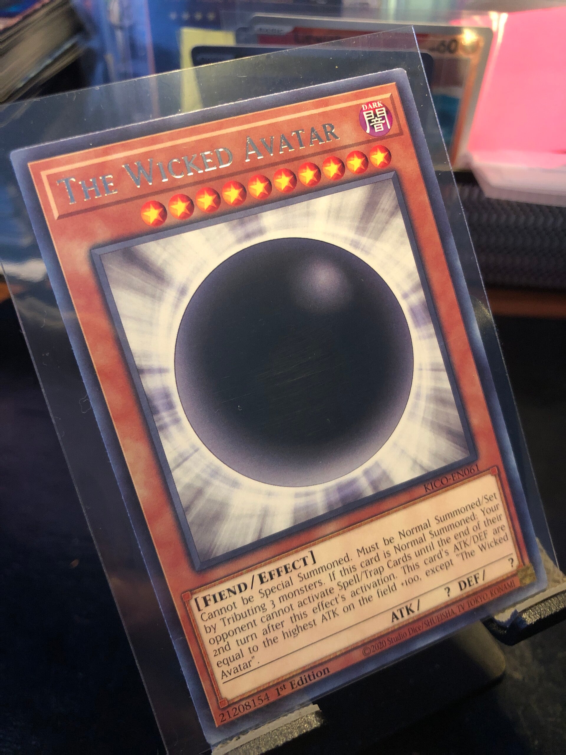 Yu-Gi-Oh! - King’s Court - The Wicked Avatar - Rare - KICO-EN061 - Monster/Effect Card