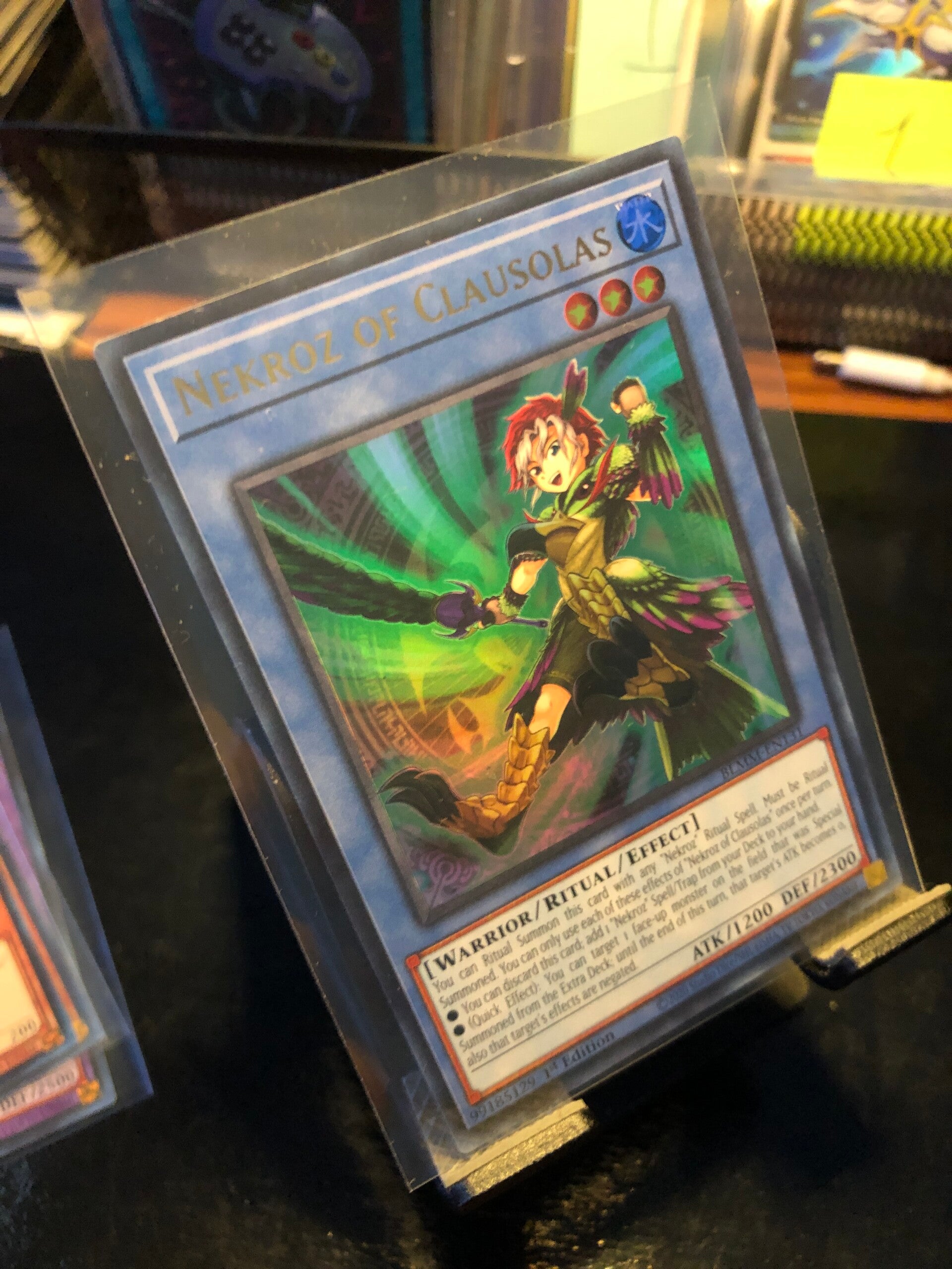 Yu-Gi-Oh! - Battles Of Legend: Monster Mayhem - Nekroz Of Clausolas - Ultra Rare - BLMM-EN131 - Monster/Ritual/Effect Card