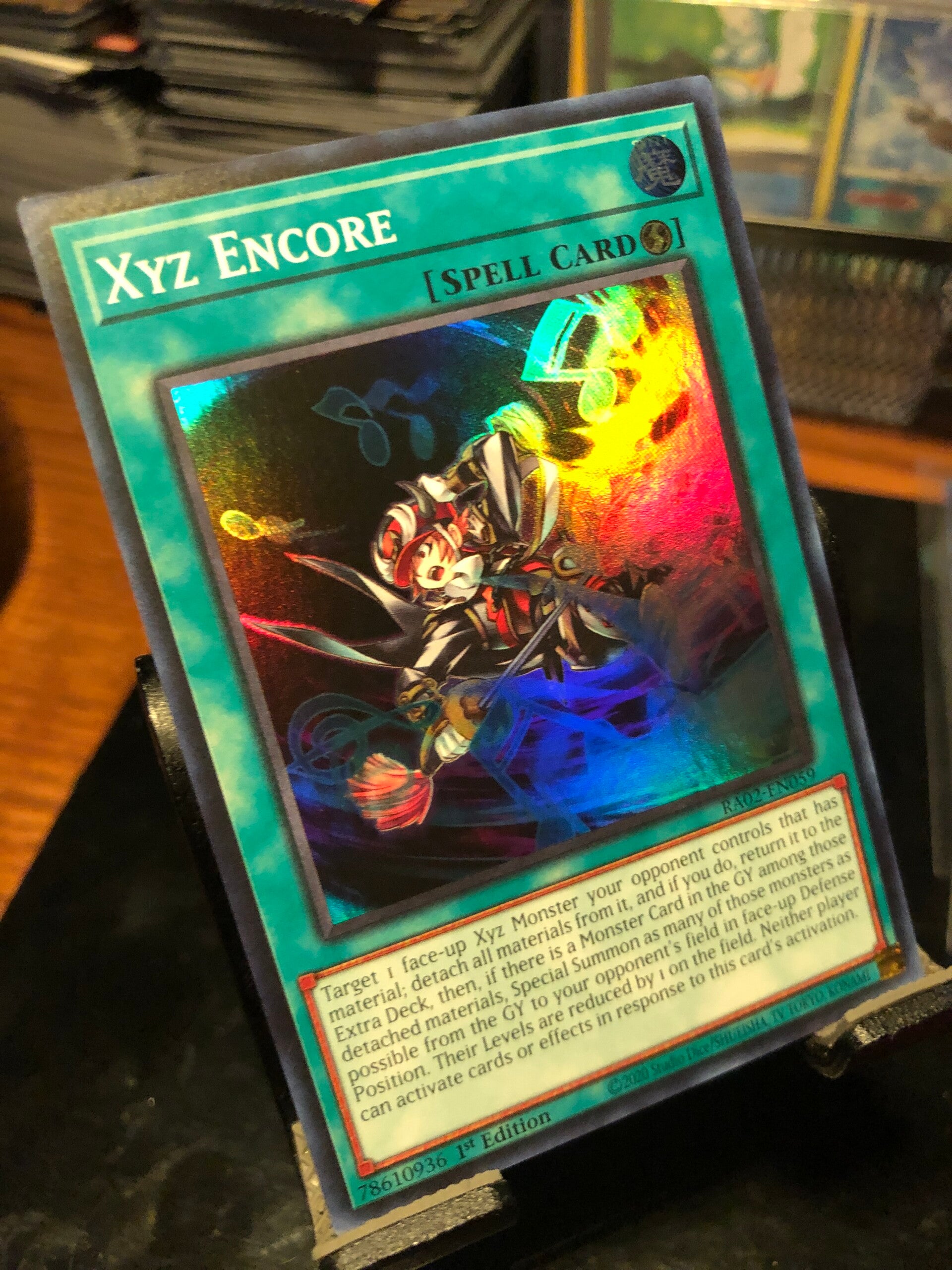 Yu-Gi-Oh! - Rarity Collection 2 - Xyz Encore - Super Rare - RA02-EN050 - Spell Card