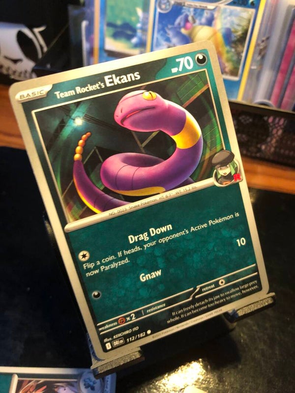 Pokémon - Destined Rivals - Team Rocket’s Ekans - 112/182 - Common