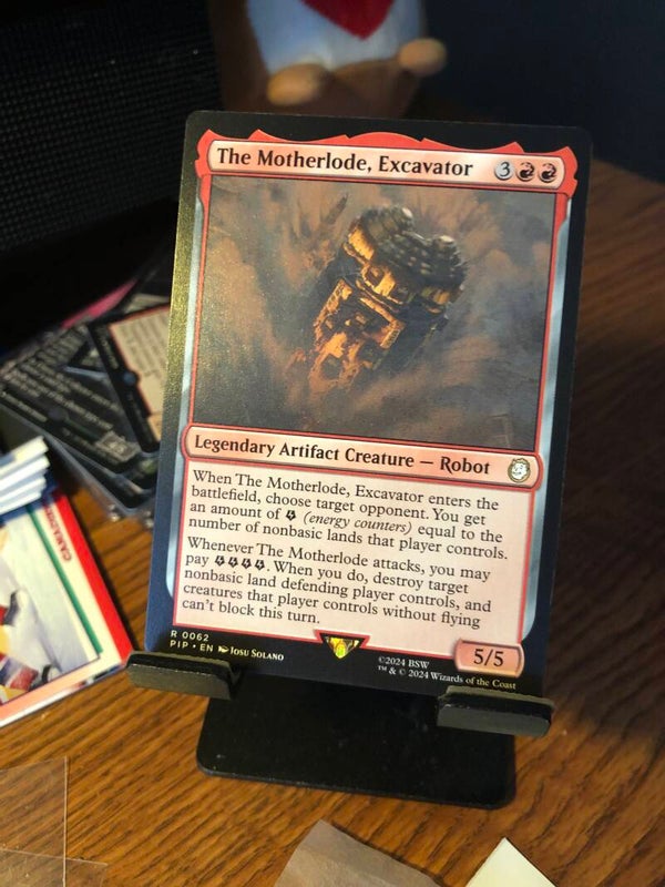 Magic The Gathering - The Motherlode, Excavator - Rare - PIP - 0062