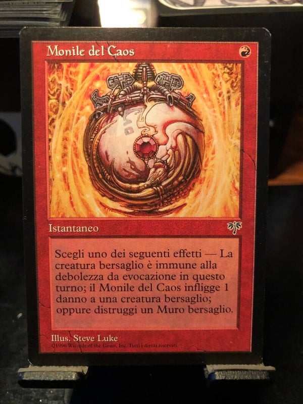 MTG | Italian | Mirage | 1996 | Chaos Charm | NM