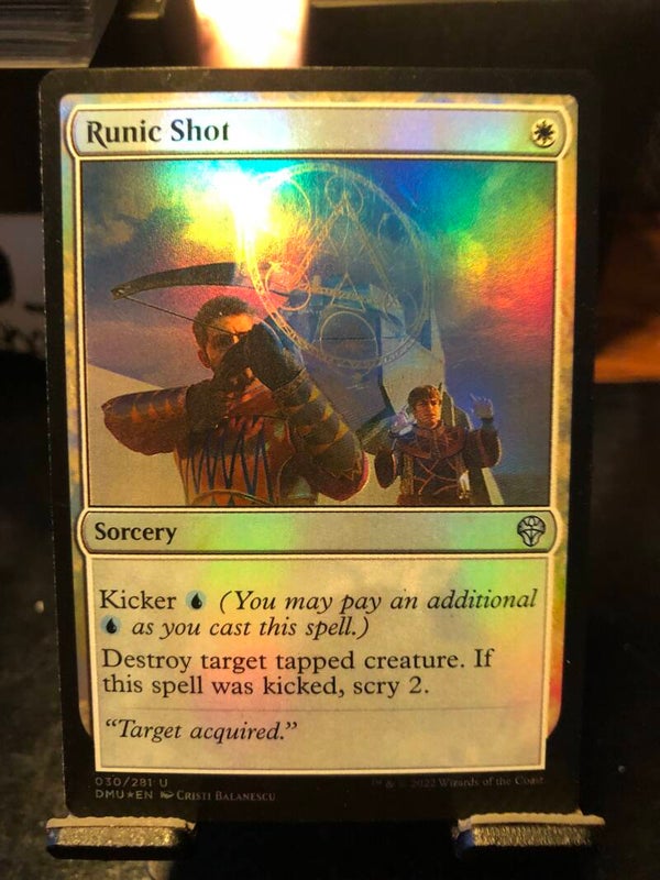 MTG | English | DMU | 2022 | (Foil) Runic Shot | Uncommon | NM