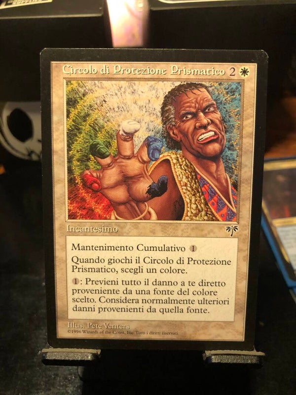 MTG | Italian | Prismatic Circle (White) | Uncommon | Mirage | 1996 | NM