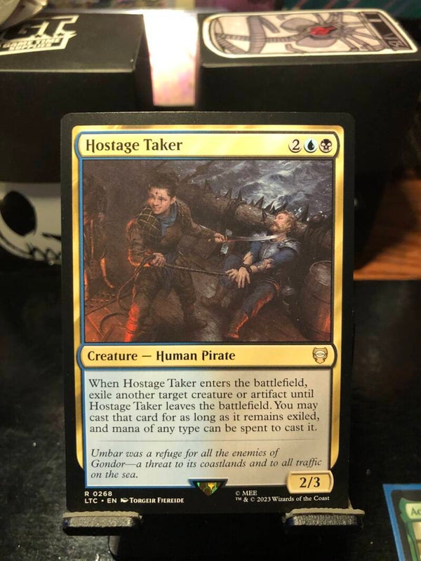 MTG | English | LTC | 2023 | Rare | Hostage Taker (Multi.) | Creature - Human Pirate | NM