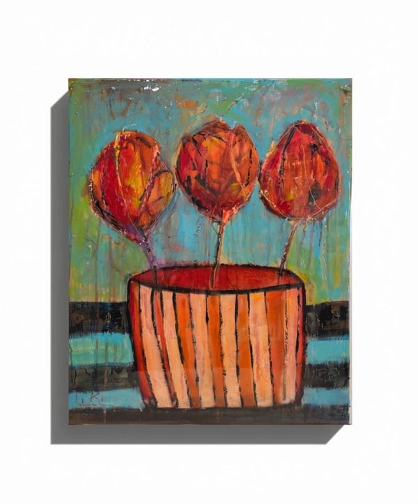 Flower in pot