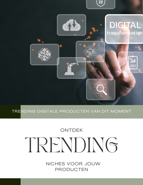 Ontdek trending niches voor jouw digitale producten PLR