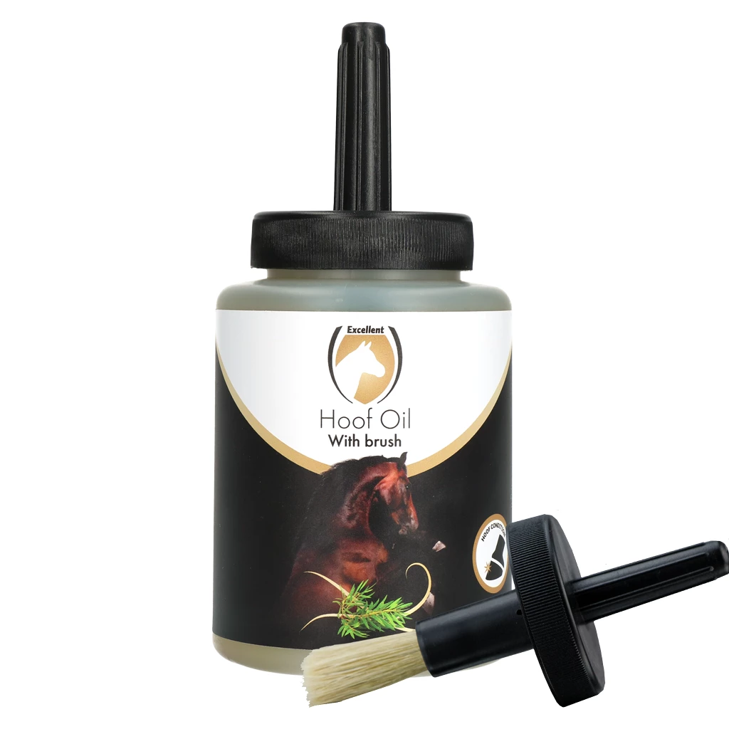 Equi Hoef Olie Natural met borstel