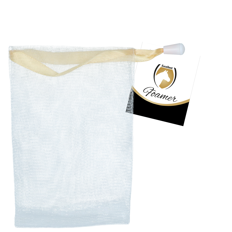Schuimnetje shampoo bar