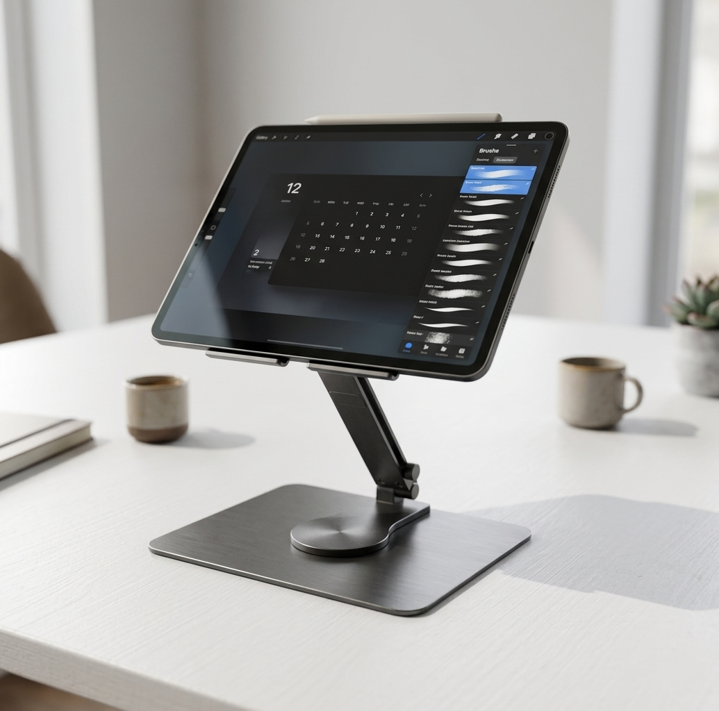 Support iPad en aluminium haut de gamme (modèle SketchUp Pro)