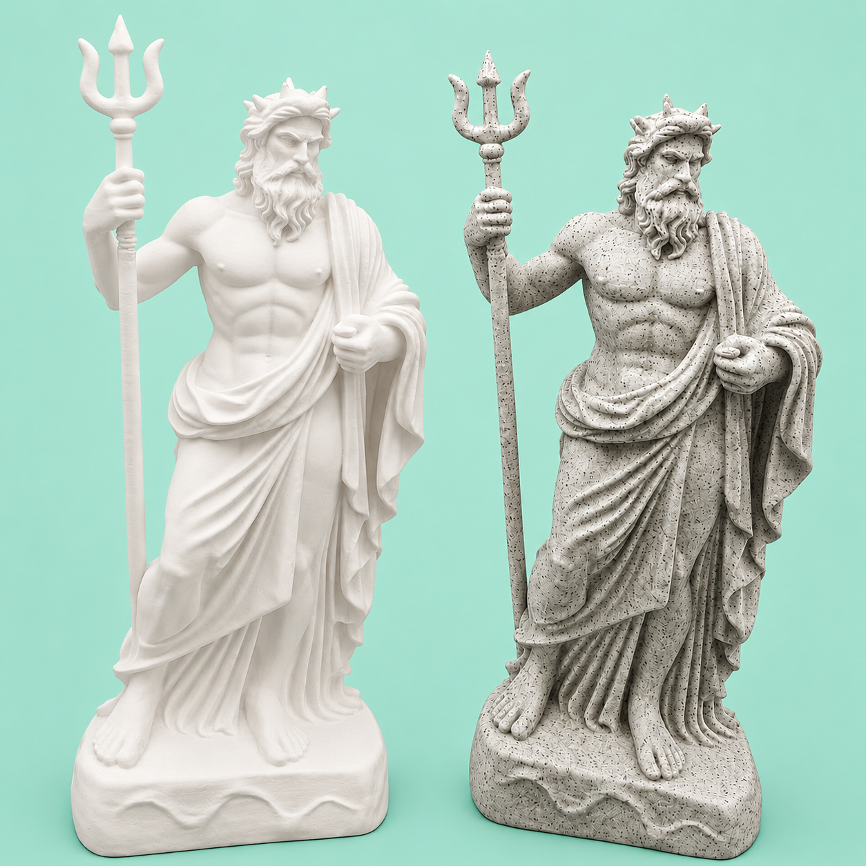 Kleine Statue Poseidon