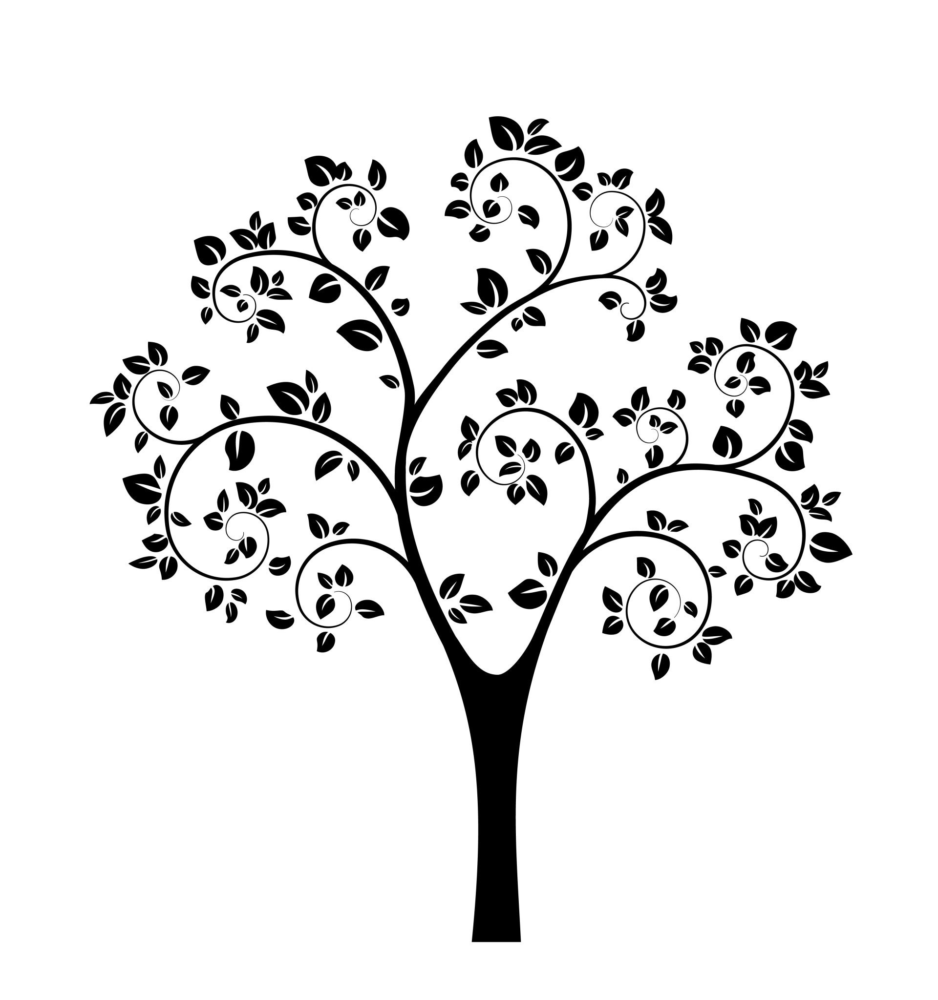 Le dessin d'un arbre