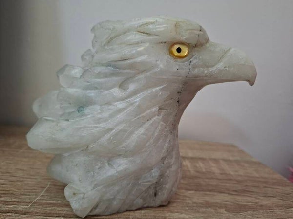 Quartz Eagle Head