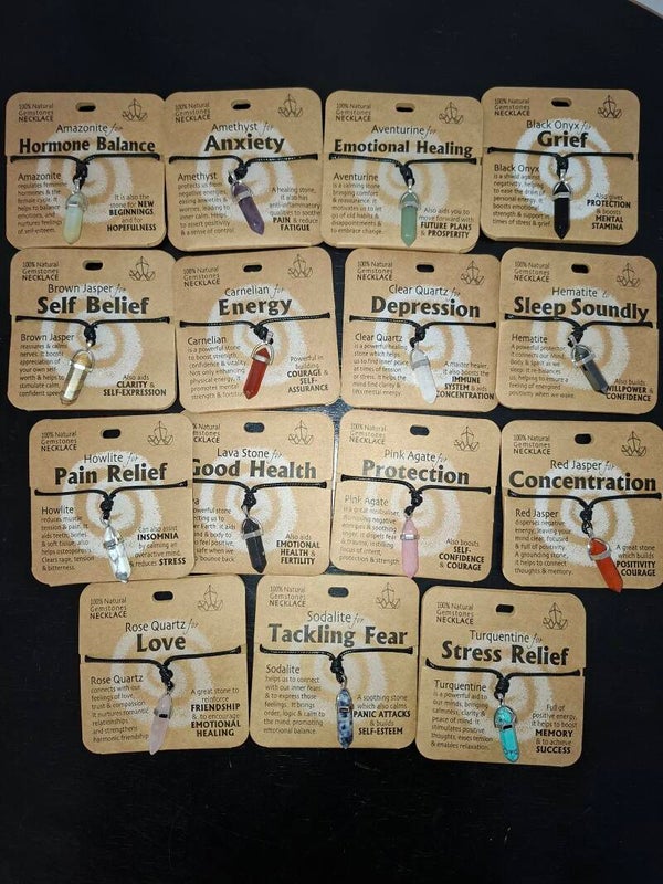 Crystal Pendents