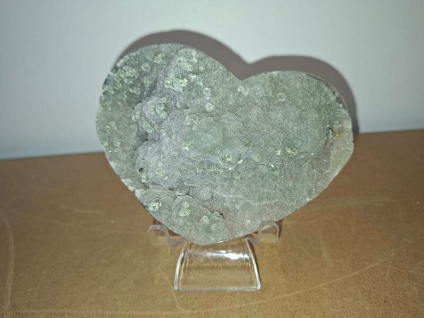 Green Amethyst Heart