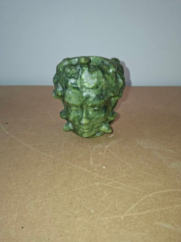 Jade Medusa Head