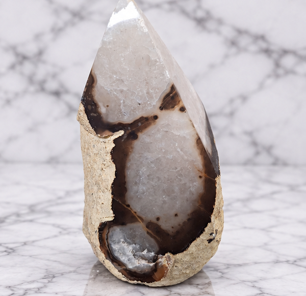 Agate & Druzy Quartz Freeform