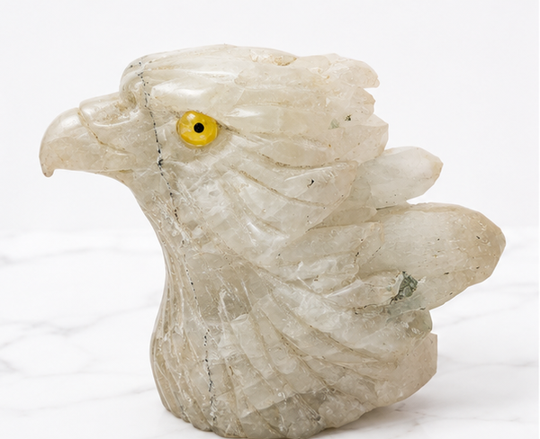 Quartz Eagle Head