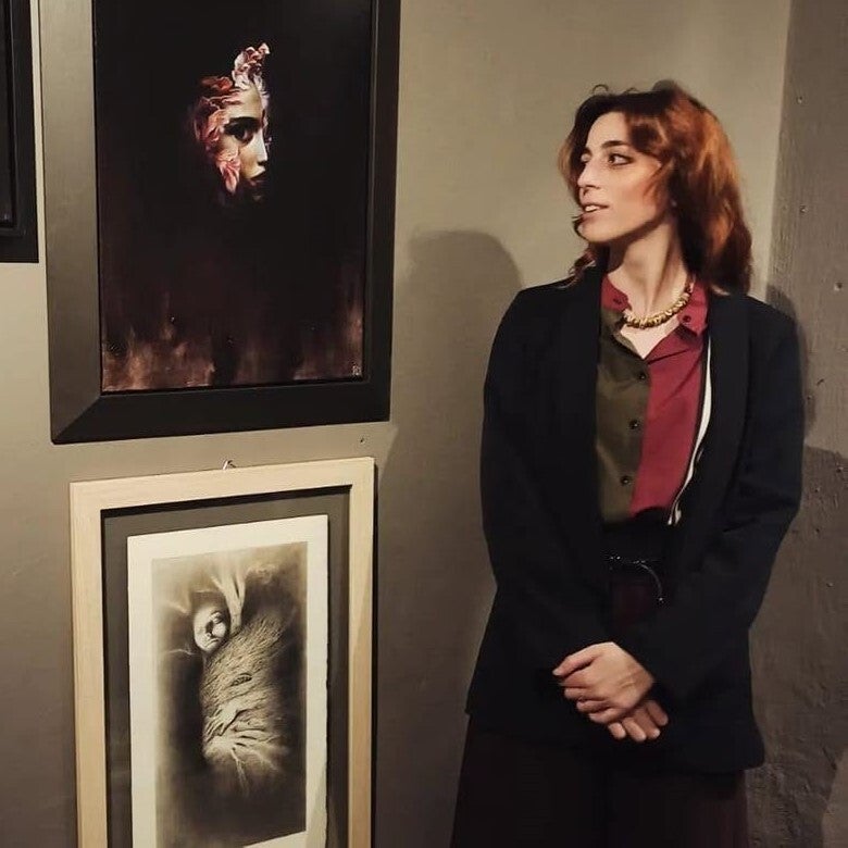 Selene Crezzini, associazione culturale officine analogiche, Castiglion fiorentino, Arezzo, Toscana. Corsi, workshop, scuola. pittura, disegno, quadri