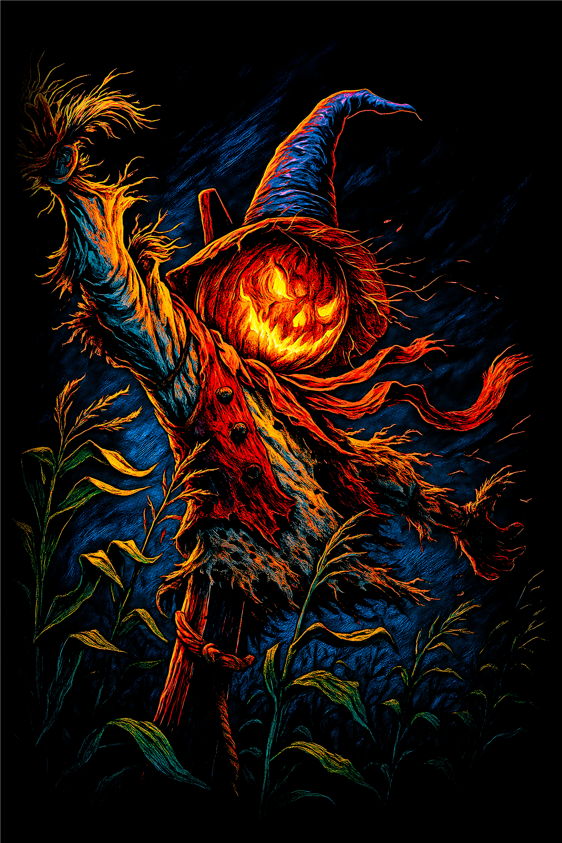 HALLOWEEN HALFTONE 2