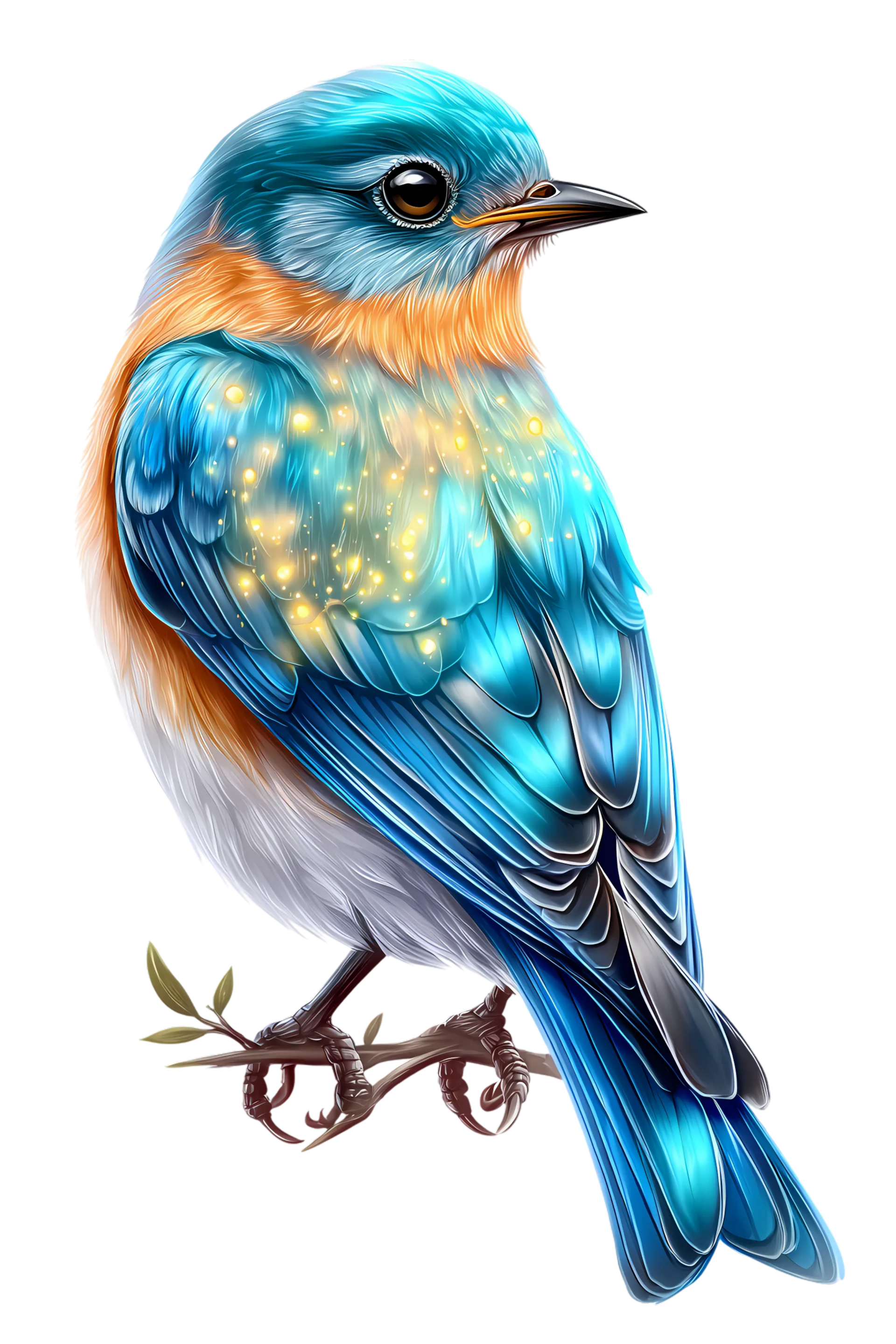 glowing bird 12