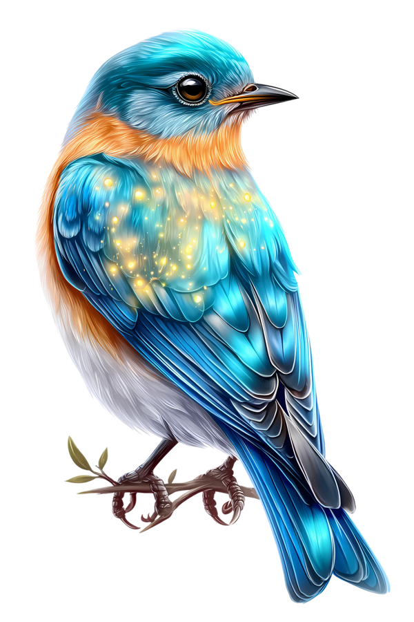 glowing bird 12