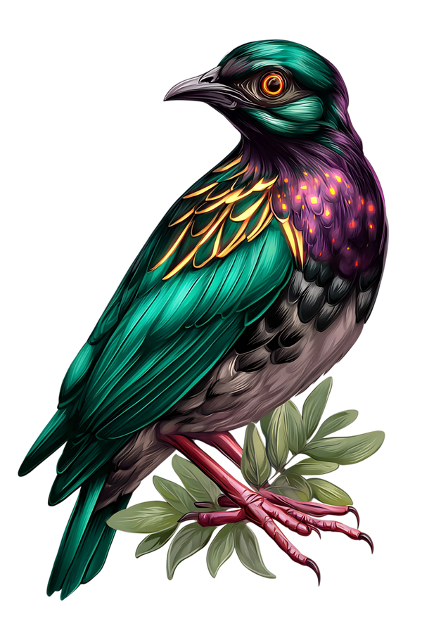 glowing bird 14