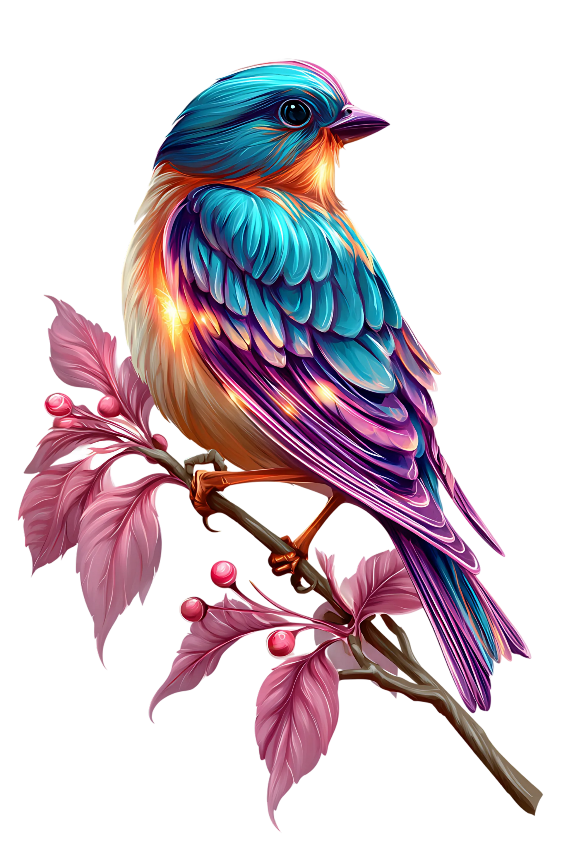 glowing bird 15
